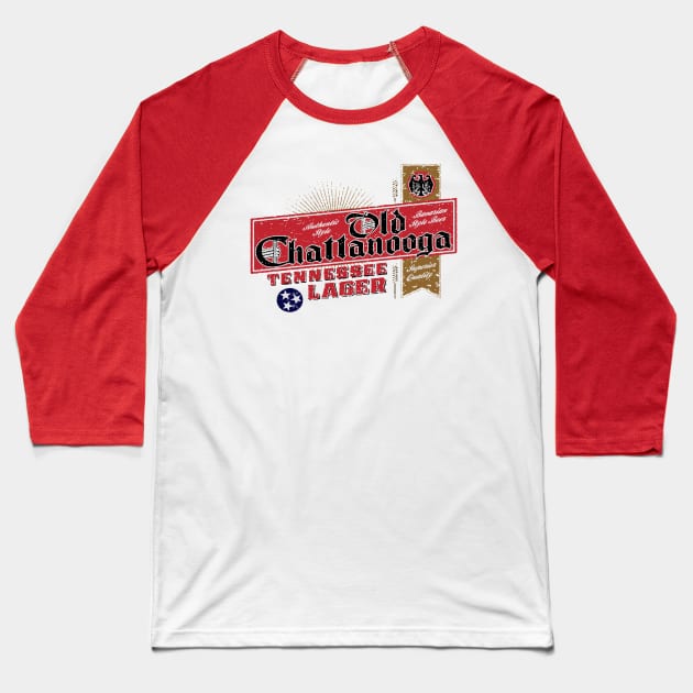 OLD CHATTANOOGA BEER Baseball T-Shirt by thedeuce